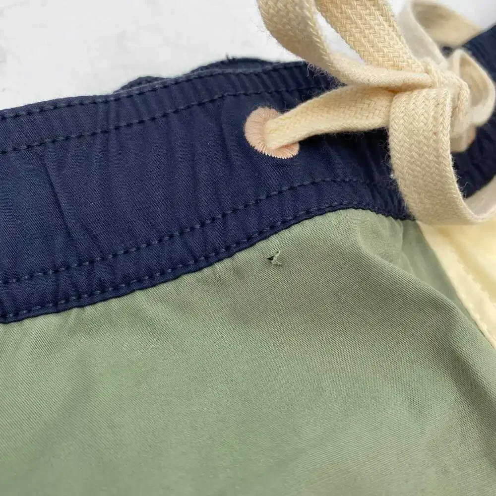 Banks Journal Blue Green Colorblock Hybrid Swim Shorts | Men’s L